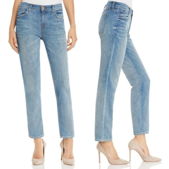 J Brand Denim - J Brand Johnny Mid Rise Boy Fit Jeans